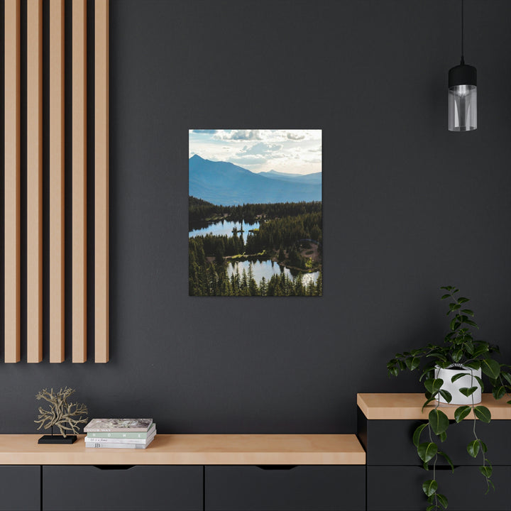 Cool Mountain Lakes - Canvas