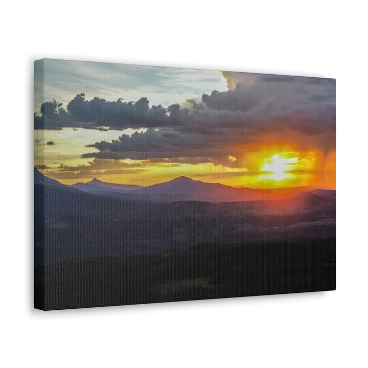 Rainy Sunset - Canvas