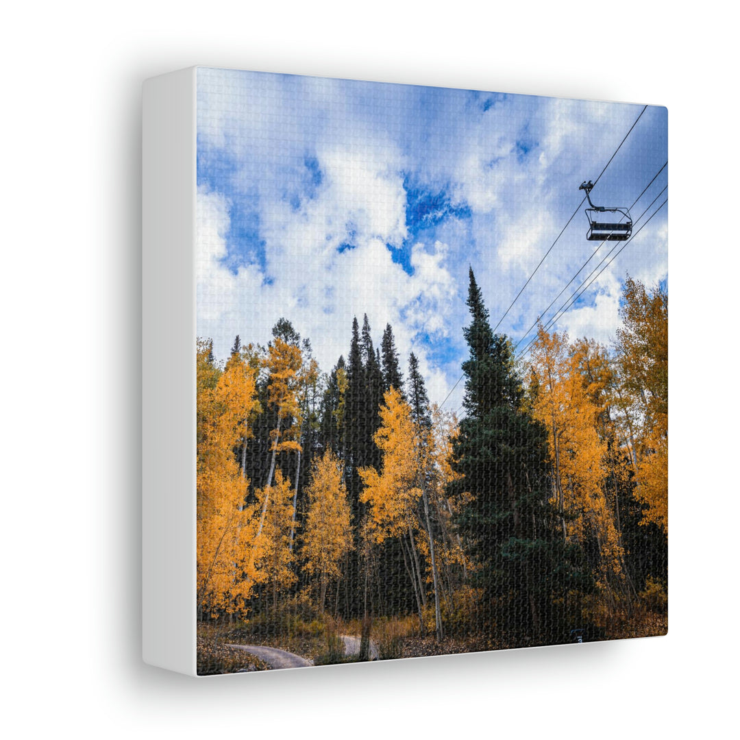 Chairlift in Suspension - Canvas