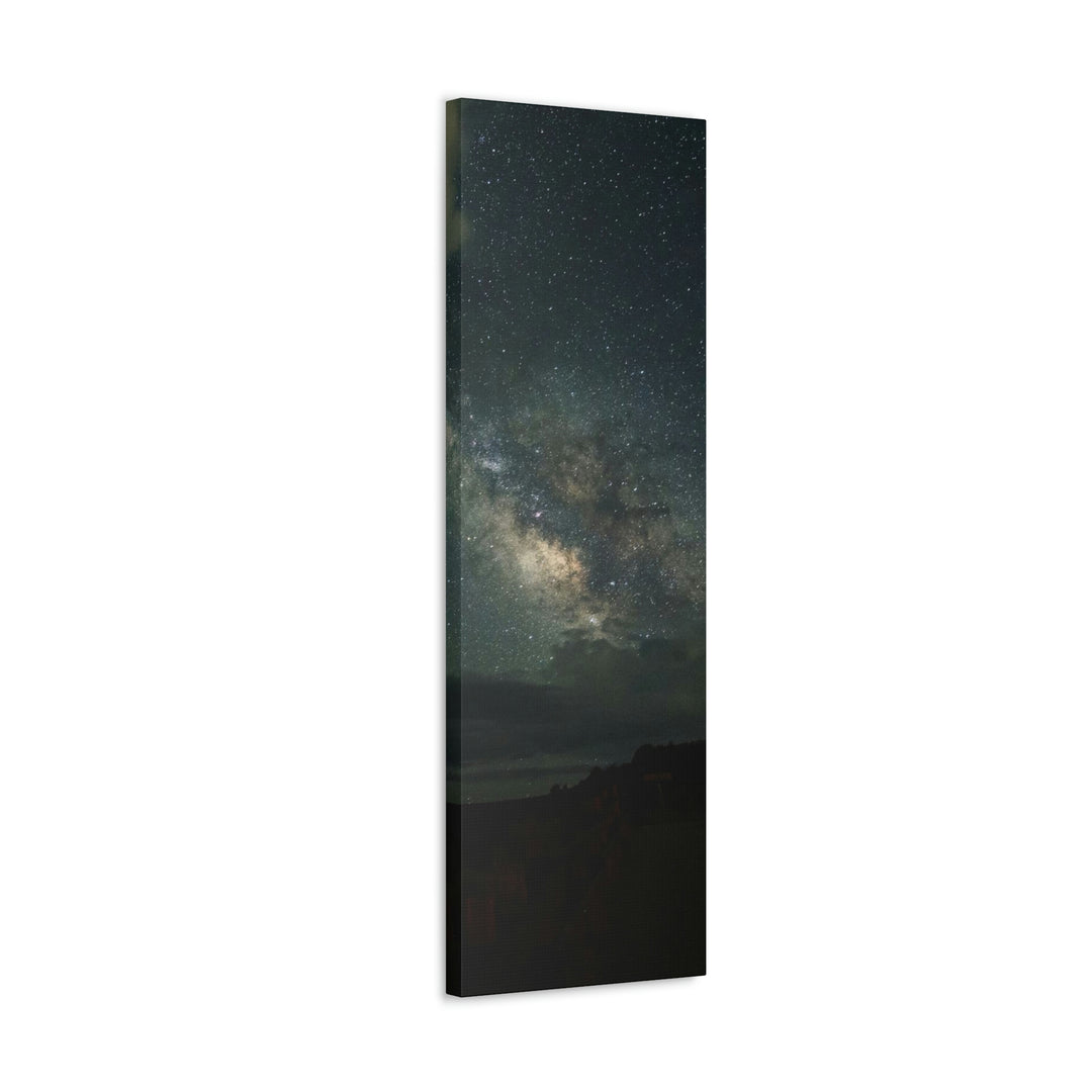 Milky Way Through the Clouds Part 2 - Canvas