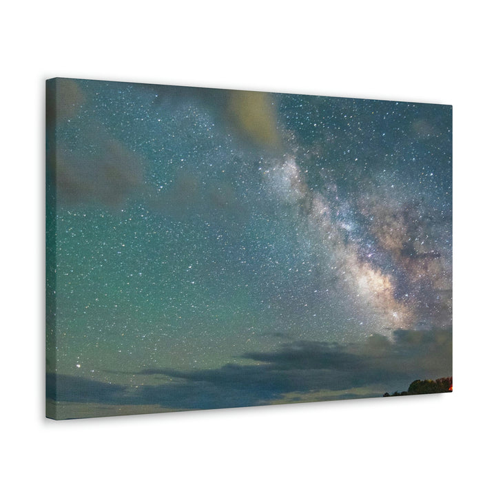 Milky Way Through the Clouds Part 1 - Canvas