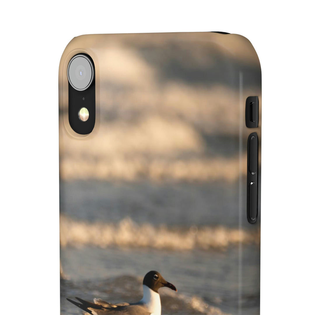 Laughing Gull in the Surf - Phone Case