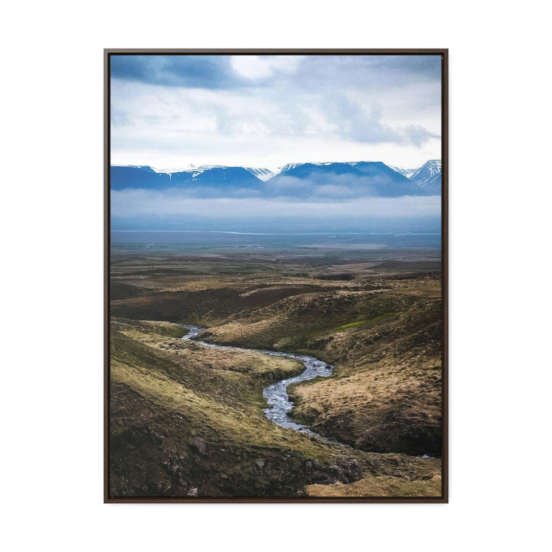 The Fog Approaches - Canvas with Frame