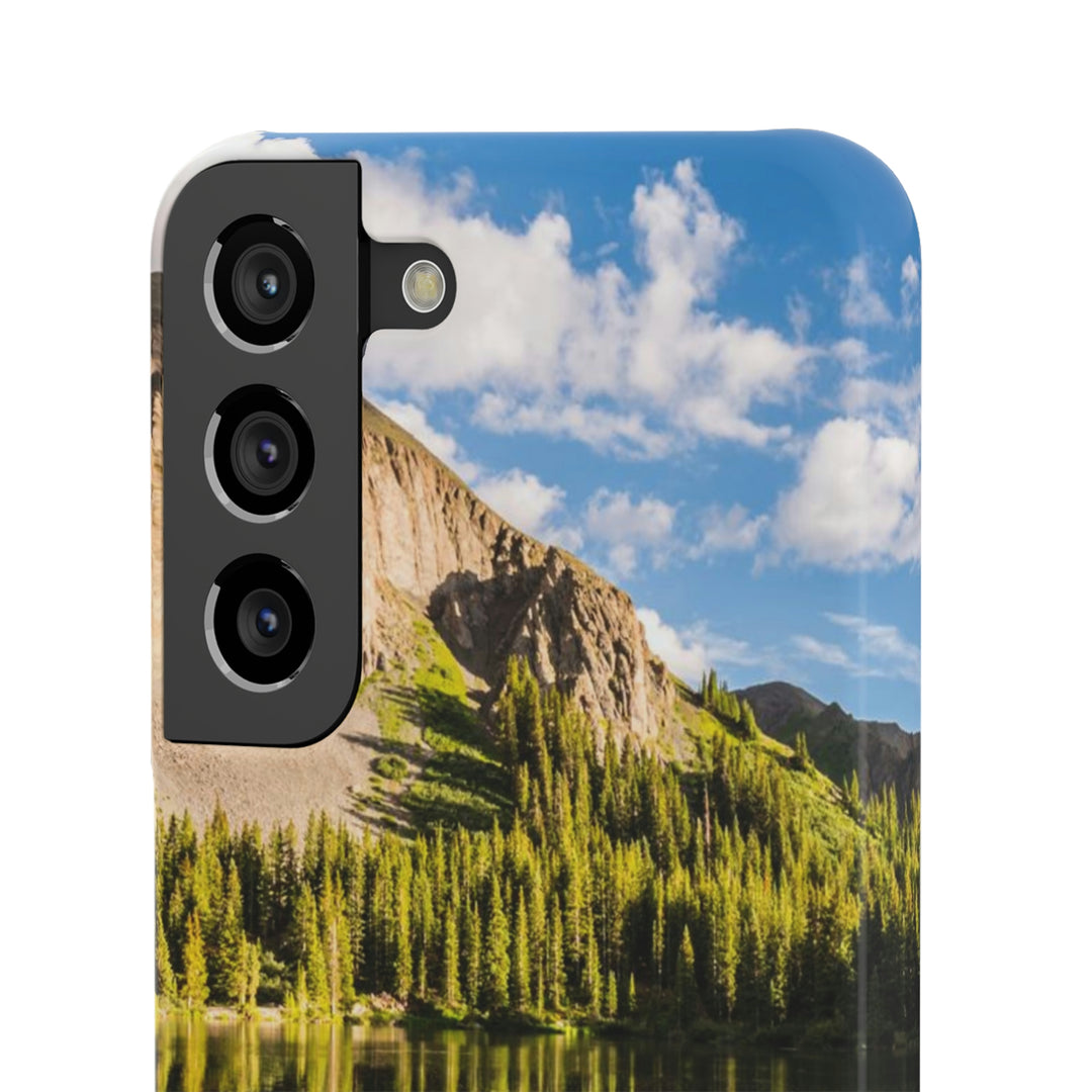 Mountain Scene Reflected - Phone Case