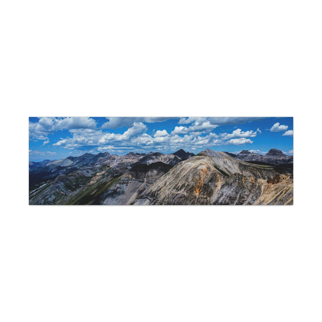 Imogene Pass From the Air - Canvas