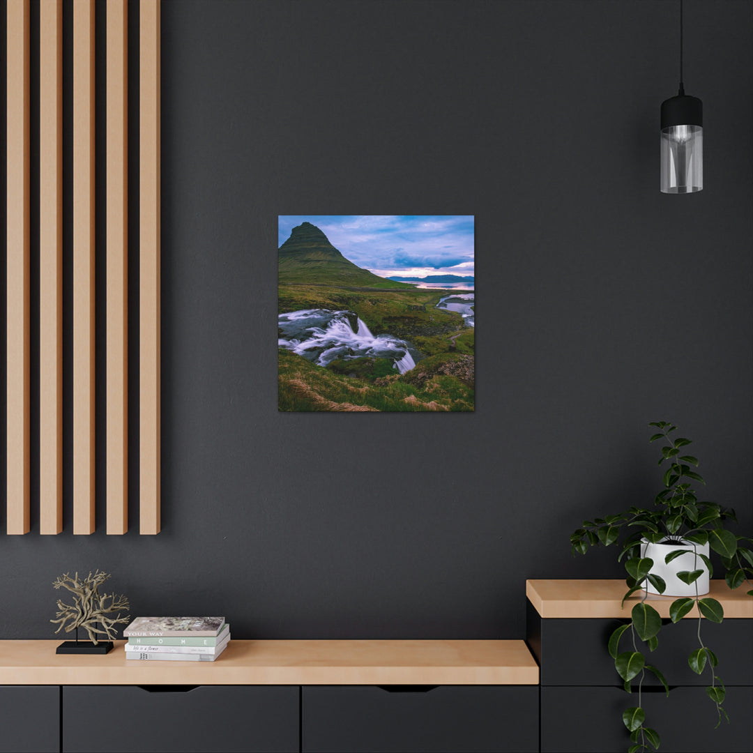 An Icelandic Sunset - Canvas