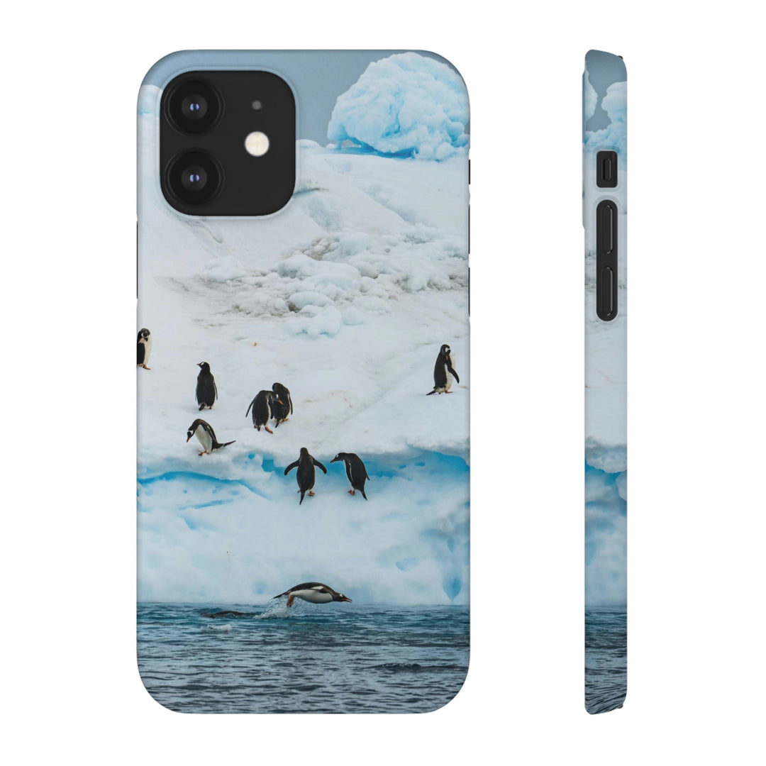 Porpoising Penguin - Phone Case