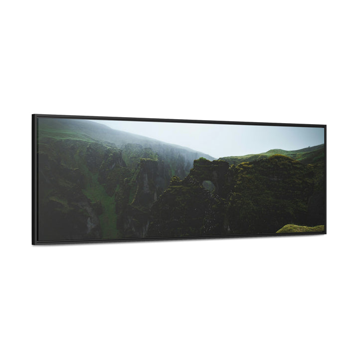 Mystical Canyon - Canvas with Frame