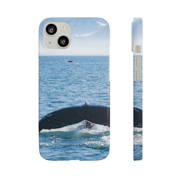 A Whale and A Mountain - Phone Case