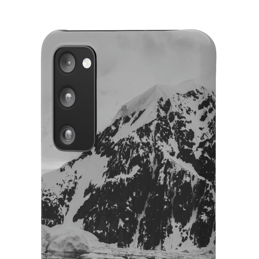 Reflected Calm in Black and White - Phone Case