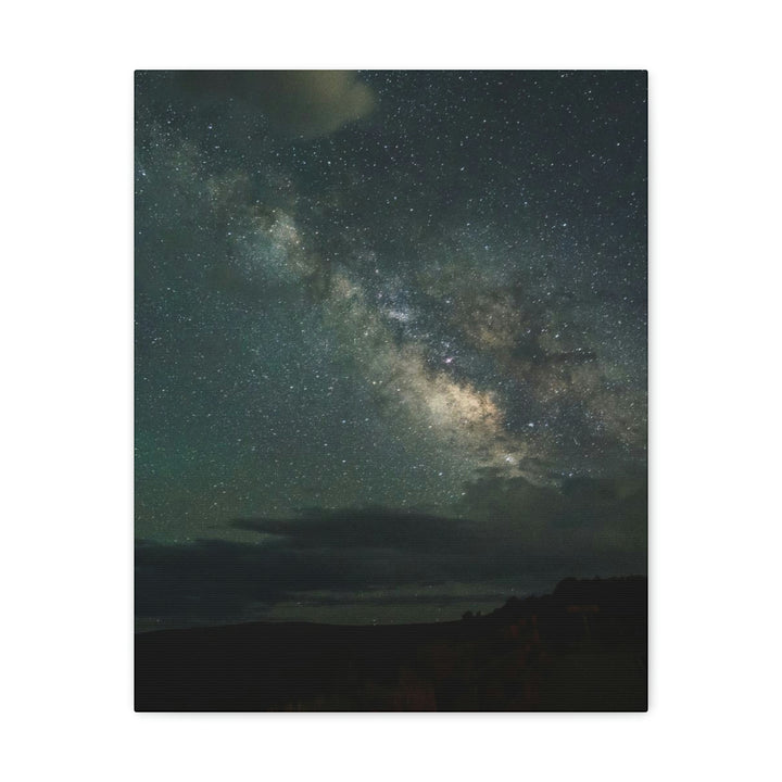 Milky Way Through the Clouds Part 2 - Canvas