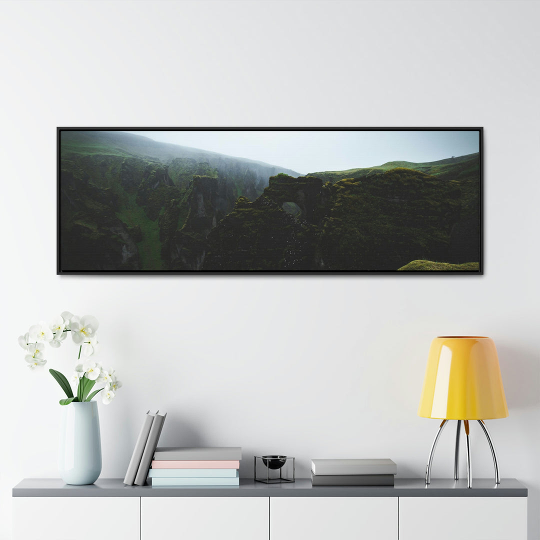 Mystical Canyon - Canvas with Frame