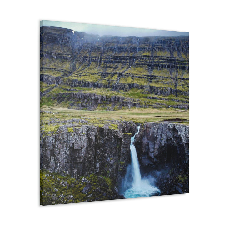 A Remote Waterfall - Canvas