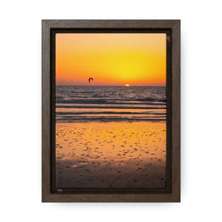 Sunrise on the Sea - Canvas with Frame