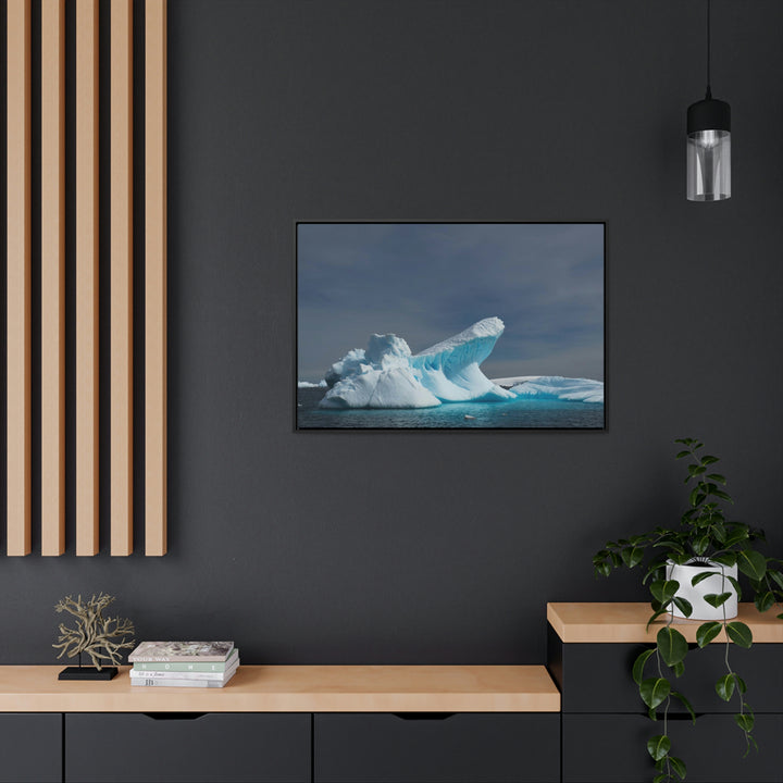 The Angles of an Iceberg - Canvas with Frame