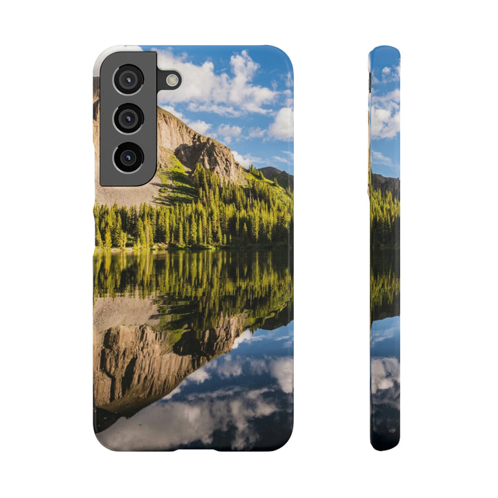 Mountain Scene Reflected - Phone Case