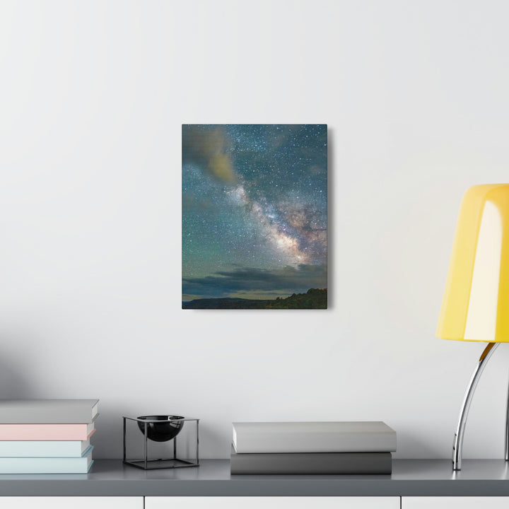 Milky Way Through the Clouds Part 1 - Canvas