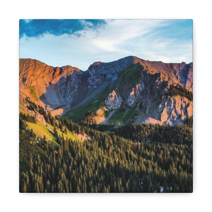 Fading Mountain Light - Canvas