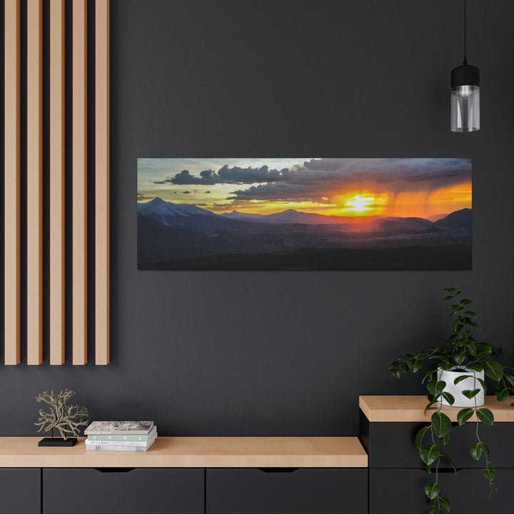 Rainy Sunset - Canvas