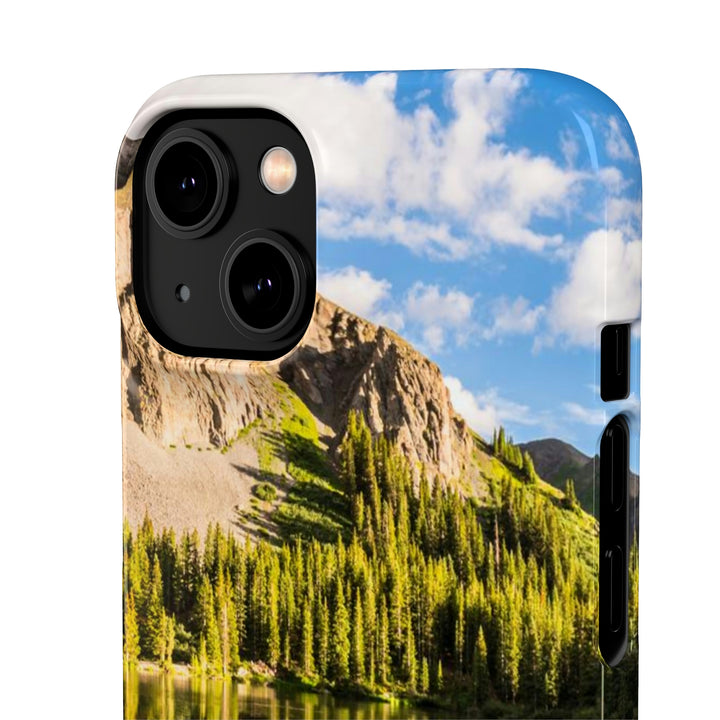 Mountain Scene Reflected - Phone Case