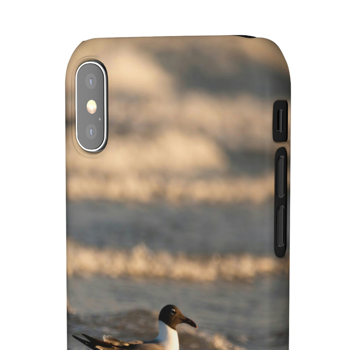 Laughing Gull in the Surf - Phone Case