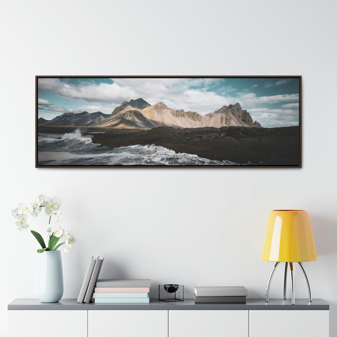 Crashing Sea - Canvas with Frame