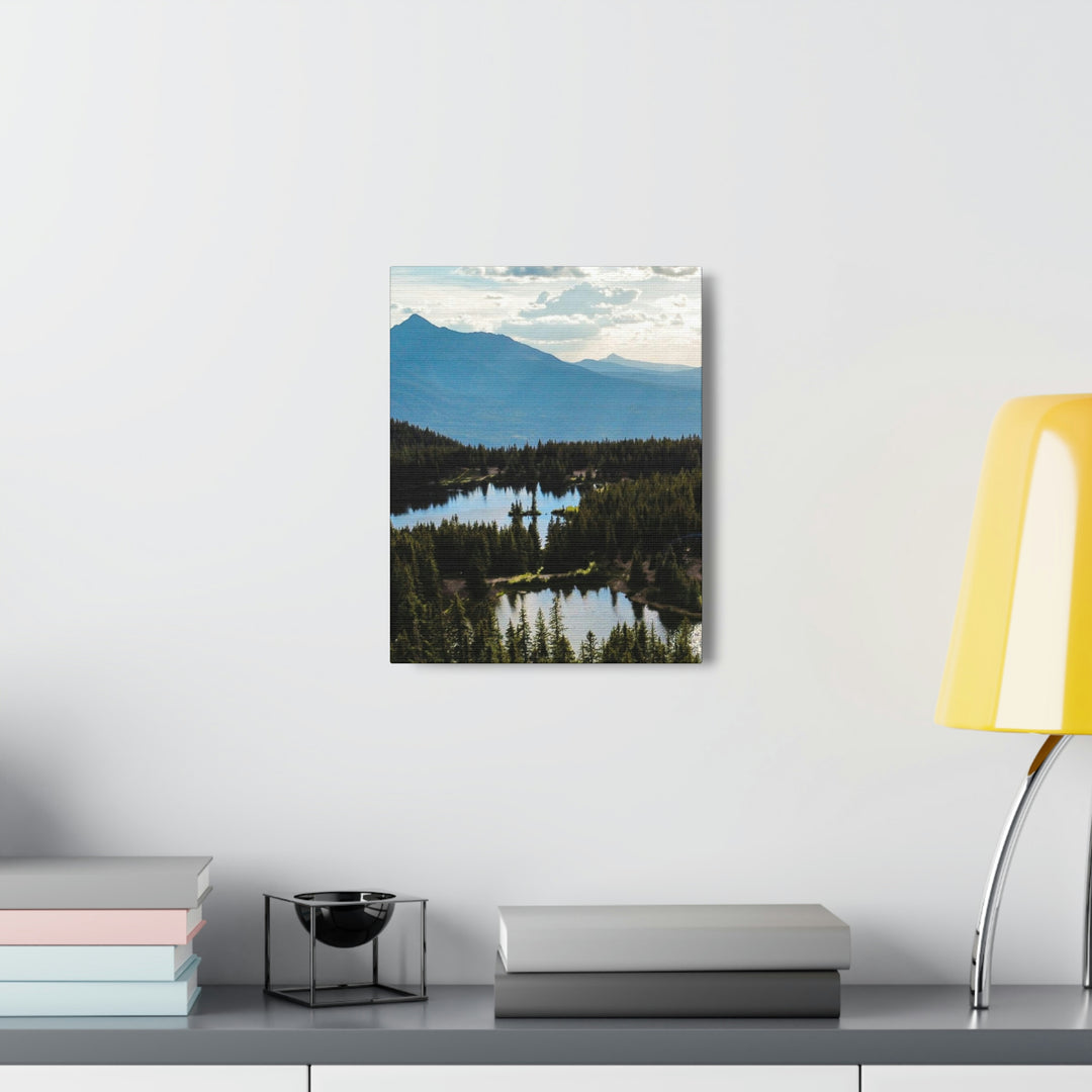 Cool Mountain Lakes - Canvas