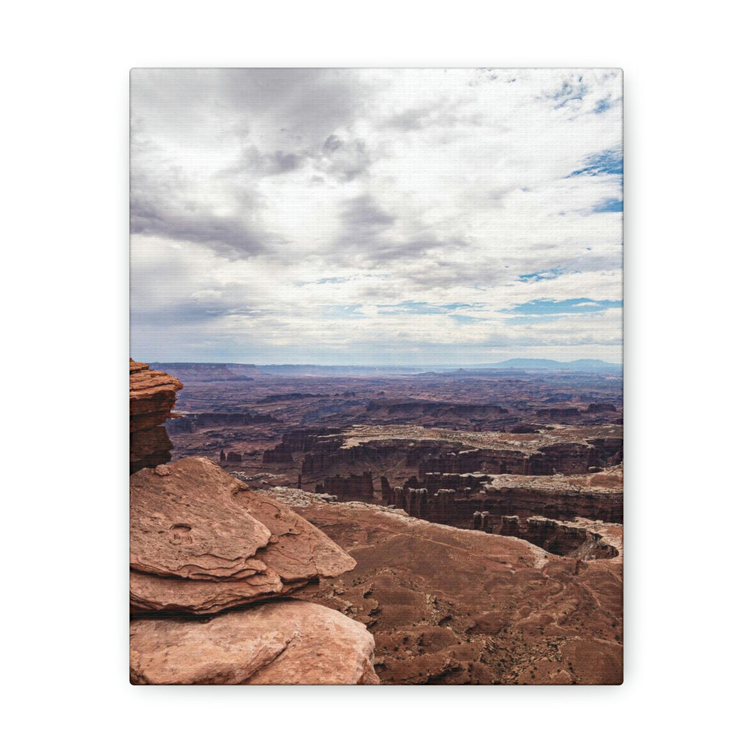 The Canyon Below - Canvas