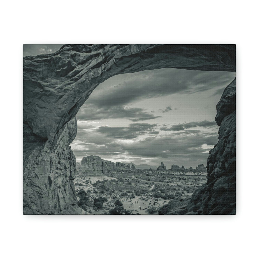 Natural Frames Part 2 in Black and White - Canvas