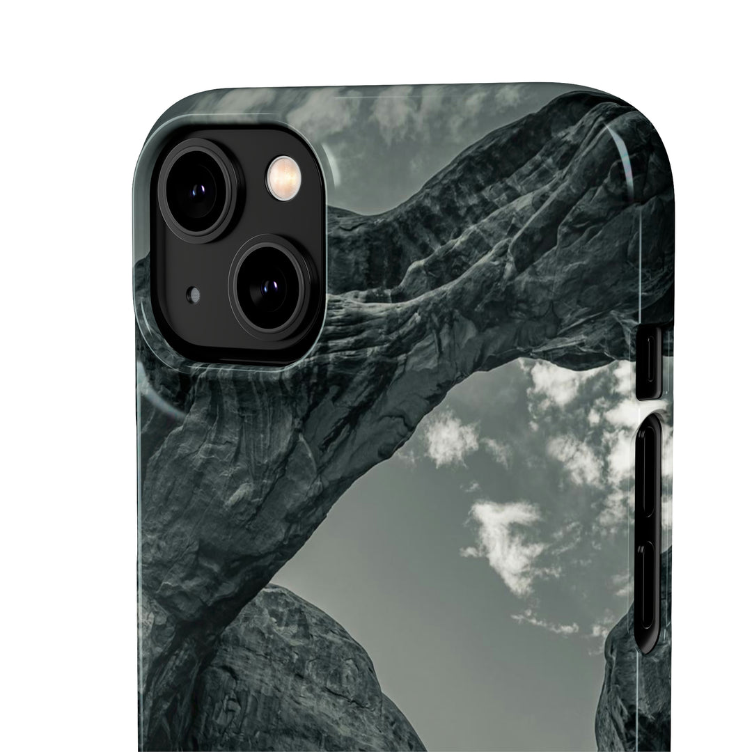 Natural Frames Part 4 in Black and White - Phone Case