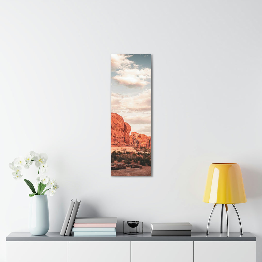 A Desert Sunset - Canvas