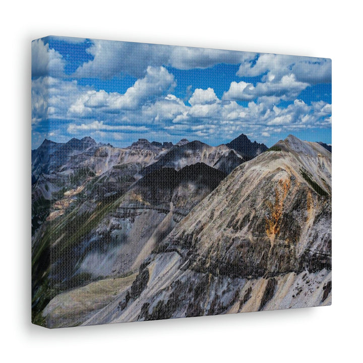 Imogene Pass From the Air - Canvas