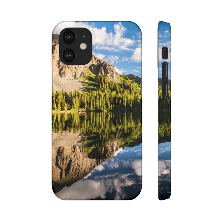 Mountain Scene Reflected - Phone Case