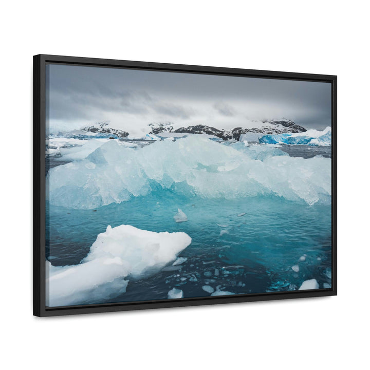 Floating Ice - Canvas with Frame