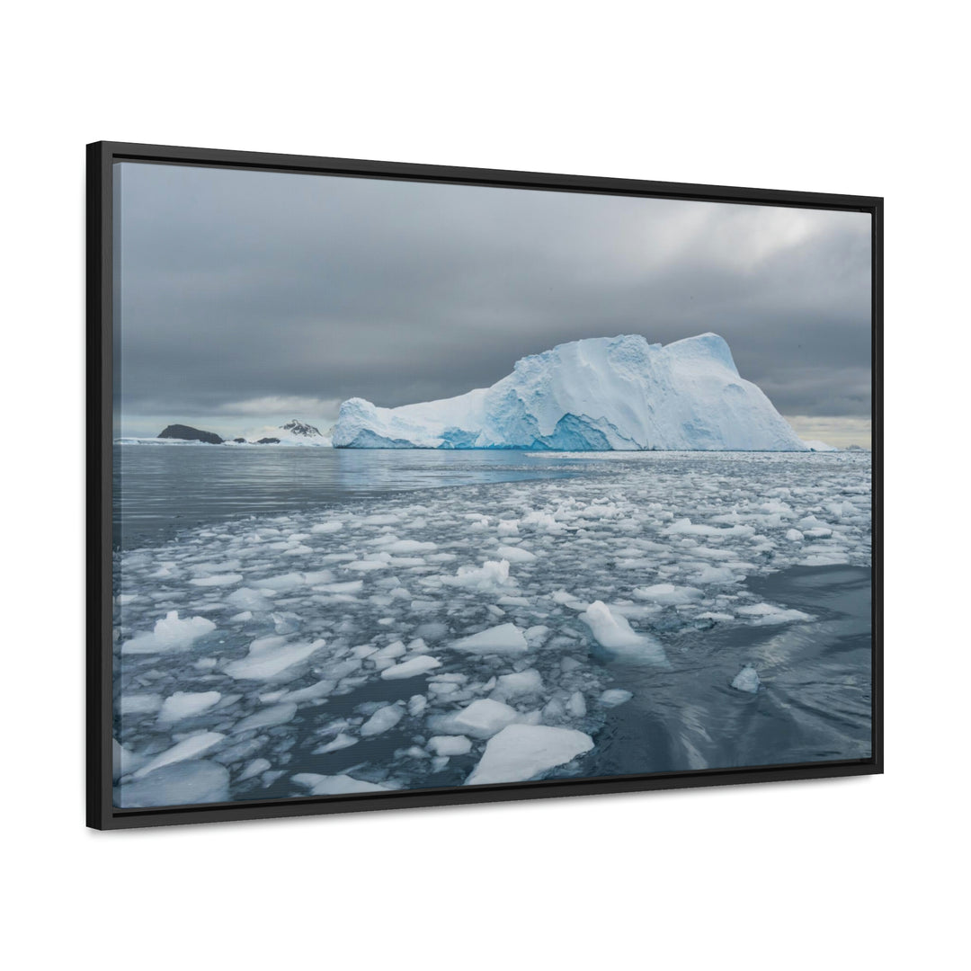 Lane of Ice - Canvas with Frame