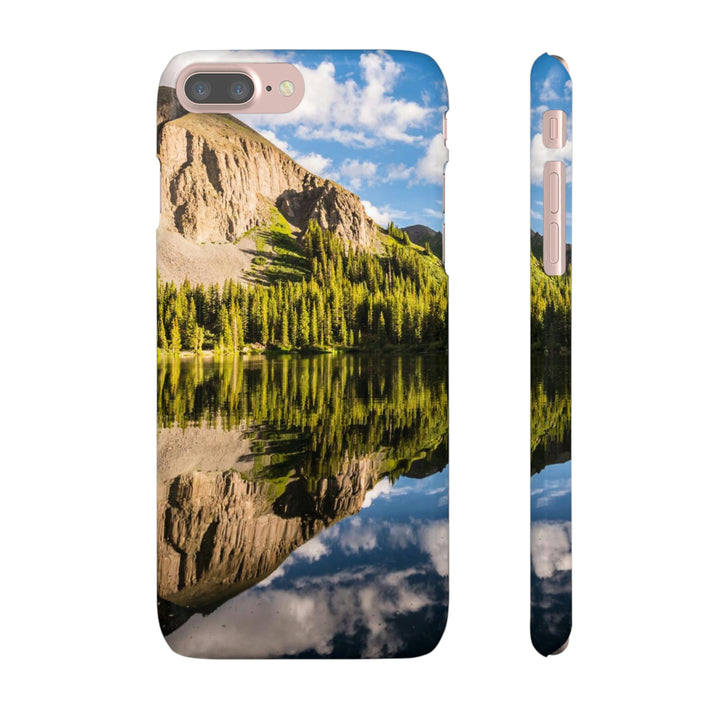 Mountain Scene Reflected - Phone Case