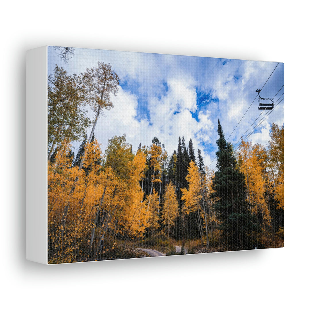 Chairlift in Suspension - Canvas