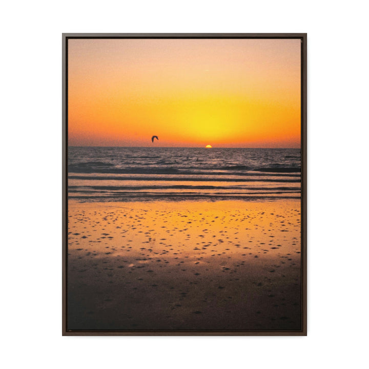 Sunrise on the Sea - Canvas with Frame