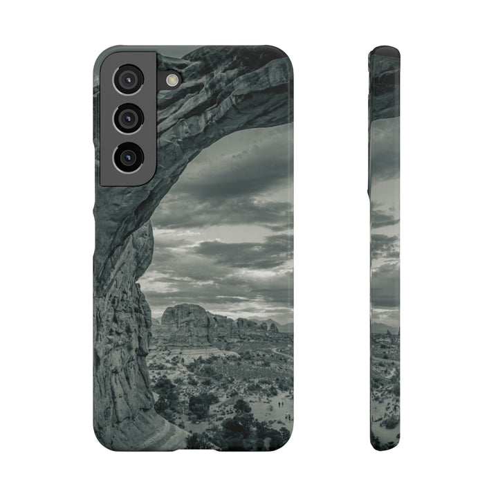 Natural Frames Part 2 in Black and White - Phone Case