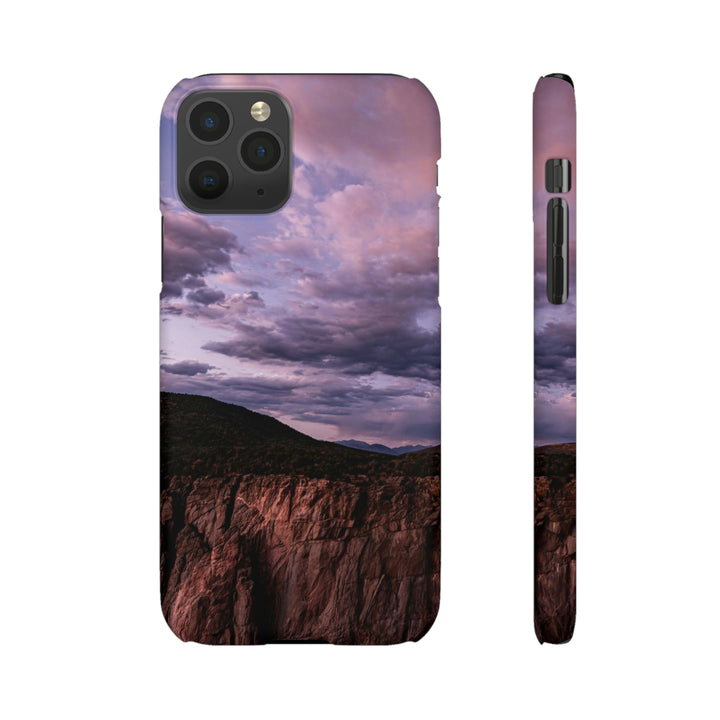 Painted Wall at Sunset Part 3 - Phone Case