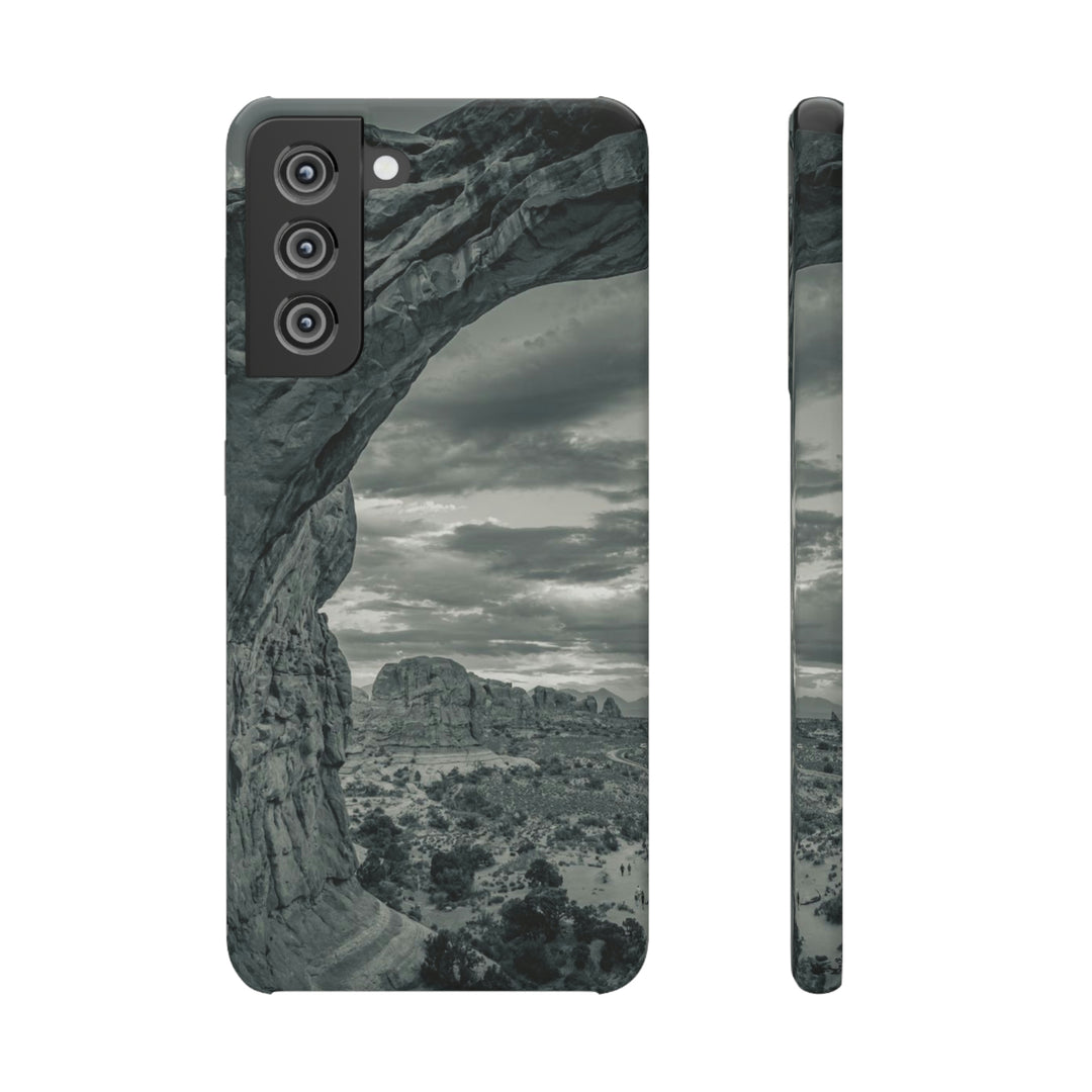 Natural Frames Part 2 in Black and White - Phone Case