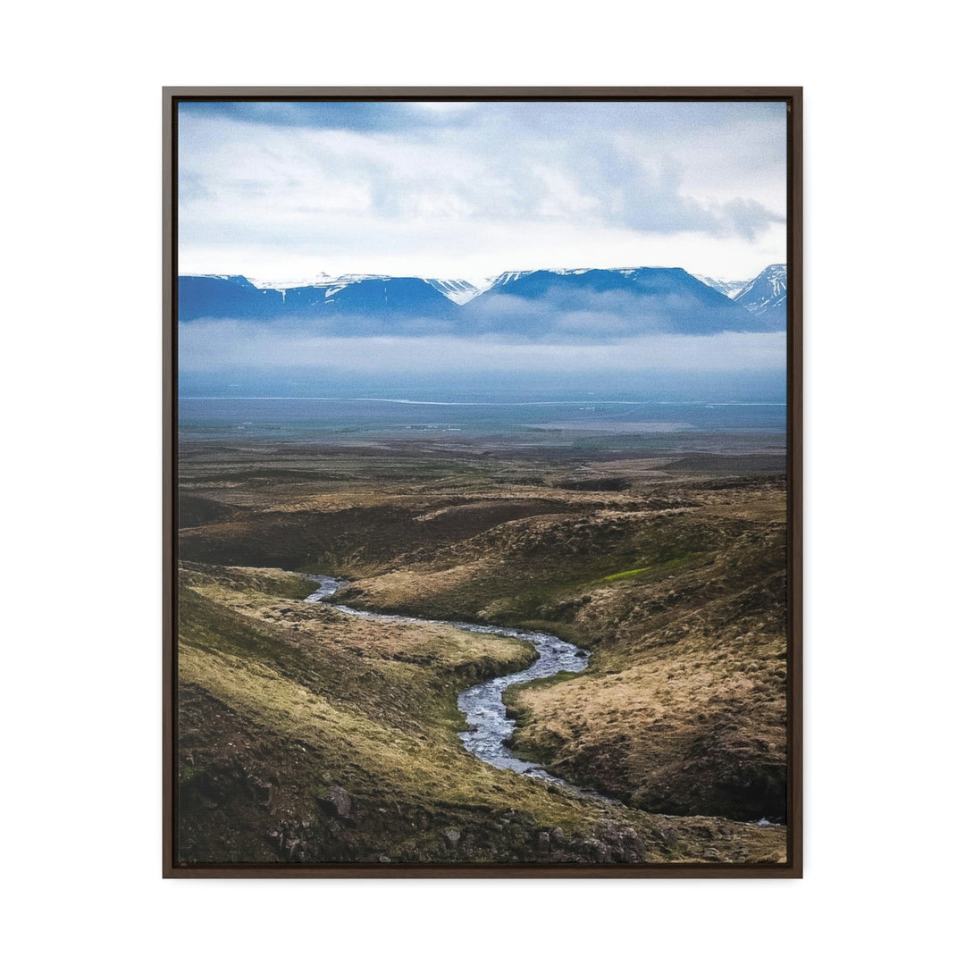 The Fog Approaches - Canvas with Frame