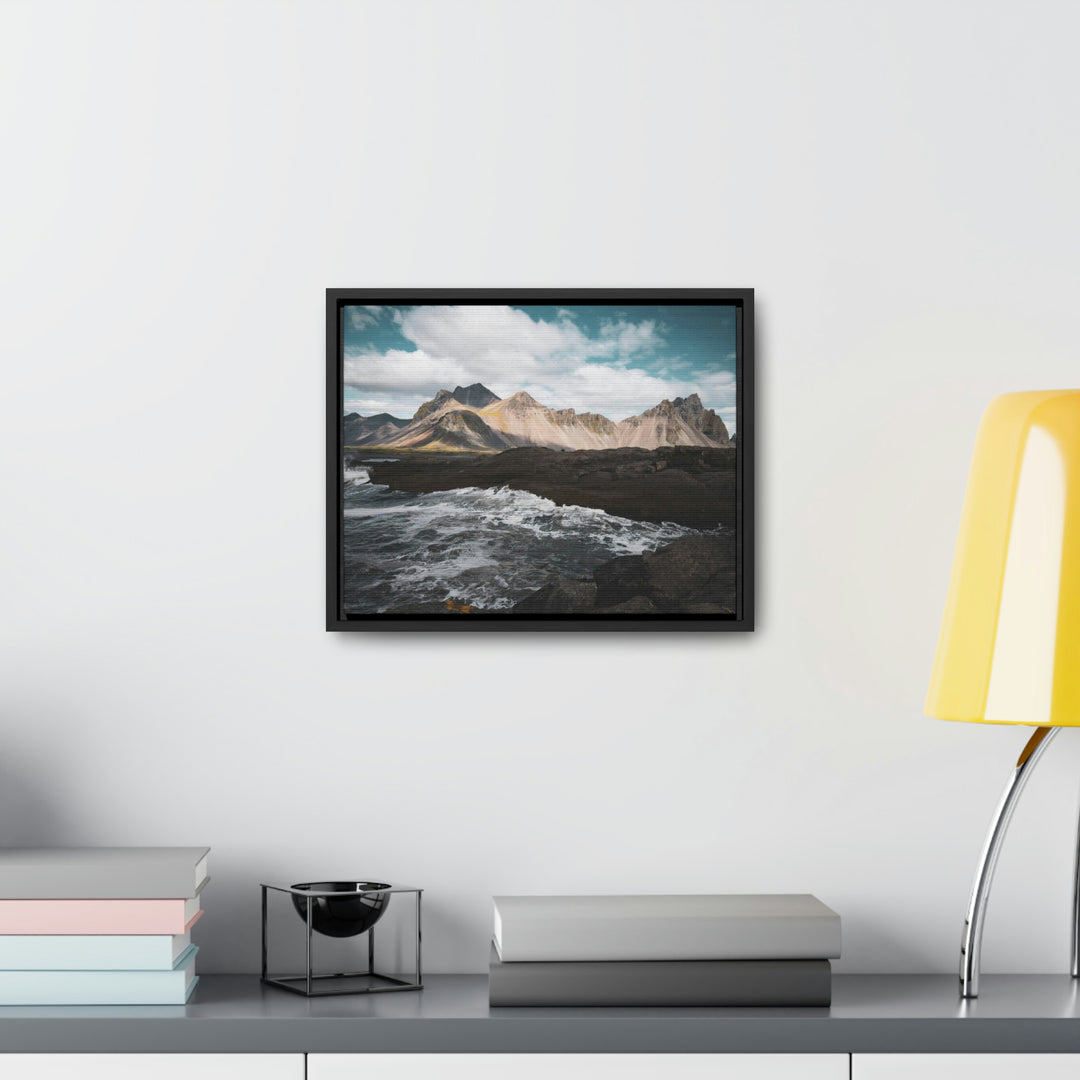 Crashing Sea - Canvas with Frame