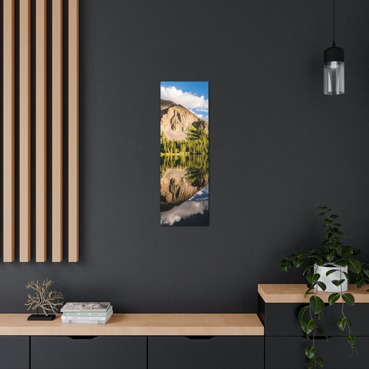 Mountain Scene Reflected - Canvas