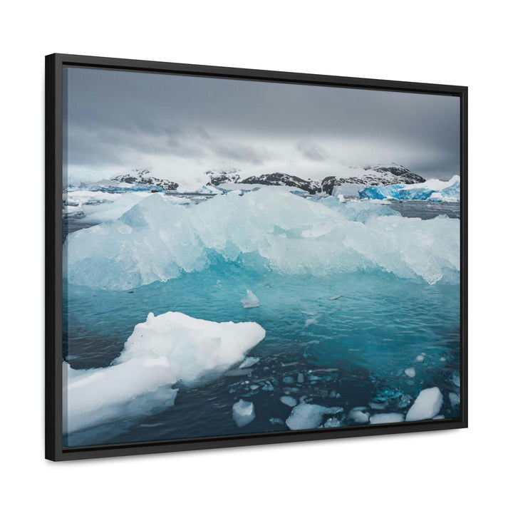 Floating Ice - Canvas with Frame