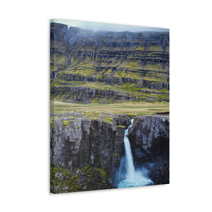 A Remote Waterfall - Canvas