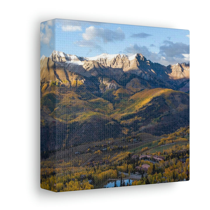 Glowing Mountainside - Canvas