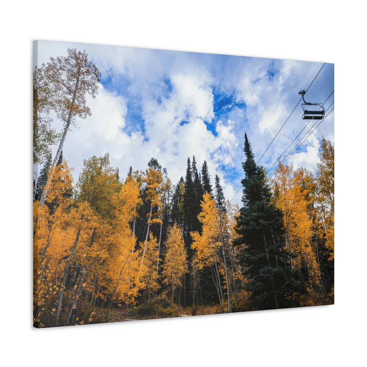 Chairlift in Suspension - Canvas