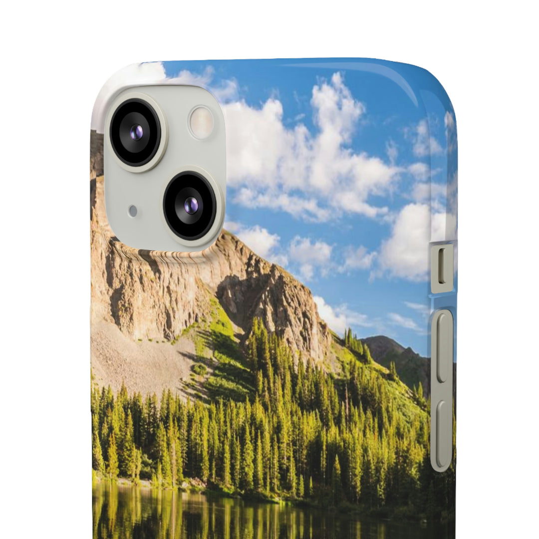 Mountain Scene Reflected - Phone Case