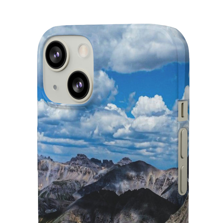 Imogene Pass From the Air - Phone Case